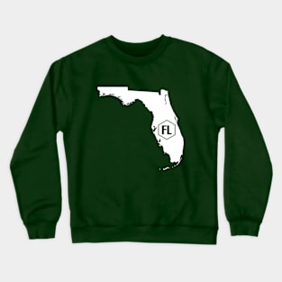 Florida Homer (White) Crewneck Sweatshirt